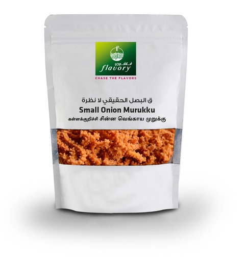 FLAVORY -  SMALL ONION (CHINNA VENGAYAM) MURUKKU 100G