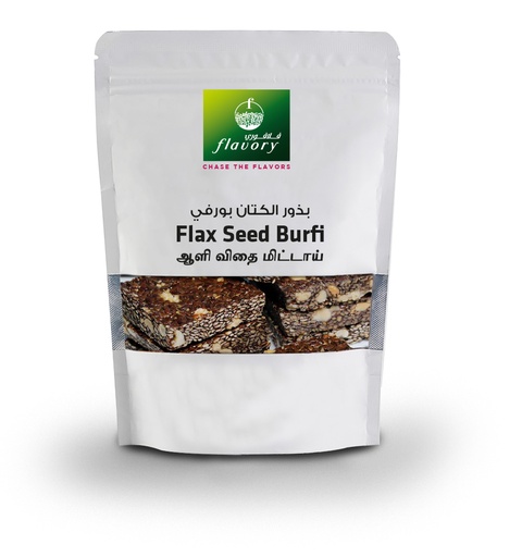 FLAVORY - FLAX SEED CANDY (BURFI) 100G